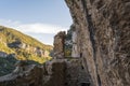 The old Filosofou monastery ruins near Dimitsana and Stemnitsa