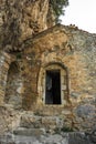 The old Filosofou monastery ruins near Dimitsana and Stemnitsa