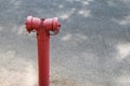 Old Fire hydrant that do not maintenance and operation Royalty Free Stock Photo