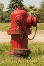 An old fire hydrant in the united states Royalty Free Stock Photo