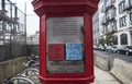 Old Fire and Police call box Royalty Free Stock Photo