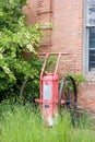 Old fire pump Royalty Free Stock Photo