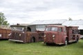 Old fire trucks