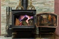 Old fireplace Royalty Free Stock Photo