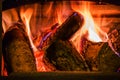 Old fireplace Royalty Free Stock Photo
