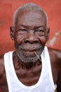 Old fisherman in Accra, Ghana