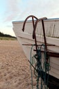 Old fishing boat equipment Royalty Free Stock Photo