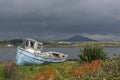 Old fishing boat in Ireland Royalty Free Stock Photo