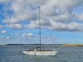 Old fishing boat in Malahide Ireland Royalty Free Stock Photo