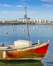 Old Fishing Boat, Punta del Este Port, Uruguay