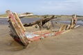 Old Fishing Boat Wreck Royalty Free Stock Photo