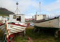 Old fishing boats