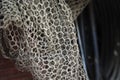 Old fishing net. Patern net Royalty Free Stock Photo