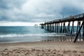 Old Fishing Pier in Ruins Royalty Free Stock Photo