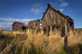 Old fishing shacks, The Dalles, Oregon