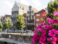 The old fishmongers guildhall at the Zoutwerf in Mechelen