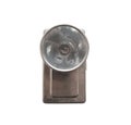 Old flashlight front view. Royalty Free Stock Photo