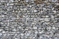 Old Flintstone Wall Royalty Free Stock Photo