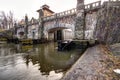 Old floodgate detail