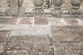 Old floor near the balcony Royalty Free Stock Photo