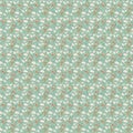 Old floral repeat pattern wallpaper