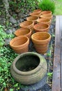 Old Flower Pots, Outdoors