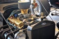 Old ford engine Royalty Free Stock Photo