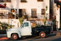 Old Ford F100 truck in San Clemente, California
