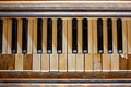 Old Forgotten Piano Royalty Free Stock Photo