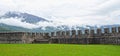 Old Fort in Bellinzona Royalty Free Stock Photo