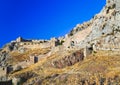 Old fort in Corinth, Greece Royalty Free Stock Photo