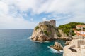 Old Fort in Dubrovnik Royalty Free Stock Photo