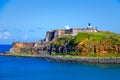 Fort on Hill Royalty Free Stock Photo