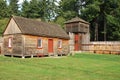 Old Fort Nisqually Royalty Free Stock Photo