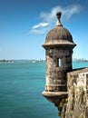 The old fort in San Juan Royalty Free Stock Photo