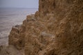 Old fortification of Fortress Masada, Israel Royalty Free Stock Photo