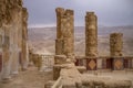 Old fortification of Fortress Masada, Israel