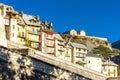 old fortification town Briancon in France