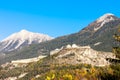 old fortification town Briancon in France