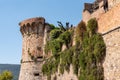 Old fortification wall of San Gimignano Royalty Free Stock Photo
