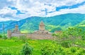 The old fortified monastery in Tatev Royalty Free Stock Photo