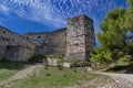 Old fortress in Berat in summertime, Albania Royalty Free Stock Photo