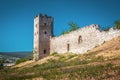 Old fortress Caffa in Feodosia, Crimea