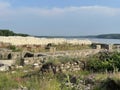 Old fortress Capidava. Dobrogea, Romania