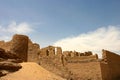 Old fortress close to Aswan Royalty Free Stock Photo
