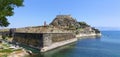 The Old Fortress of Corfu: View from the Right Side with the Holy Church of Saint George