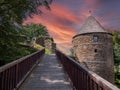 old fortress Elsterberg East Germany Royalty Free Stock Photo