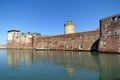 The old fortress Fortezza Nuova in Livorno,Italy,