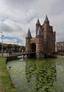 Old fortress gate in Haarlem