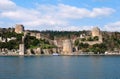 Old fortress in Istanbul Royalty Free Stock Photo